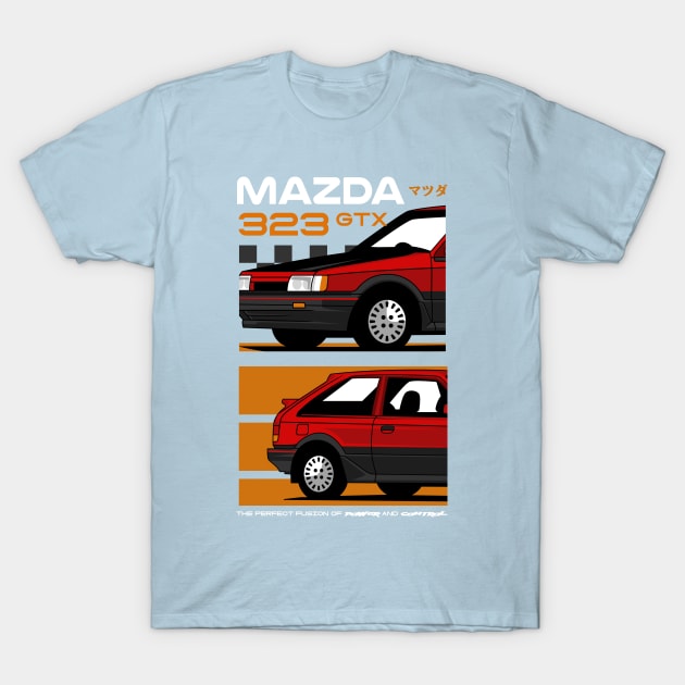 Mazda Fanatic Art T-Shirt by Harrisaputra